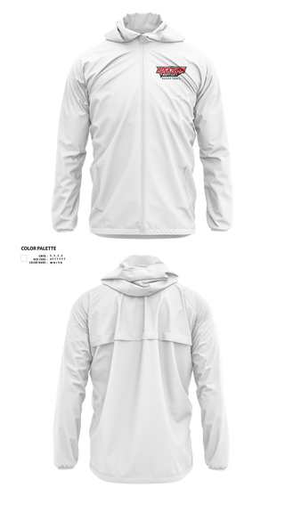 Windbreaker, Rocktown High School Basketball, Men's Basketball, Teamtime, Team time, sublimation, custom sports apparel, team uniforms, spirit wear, spiritwear, sports uniforms, custom shirts, team store, custom team store, fundraiser sports, apparel fundraiser