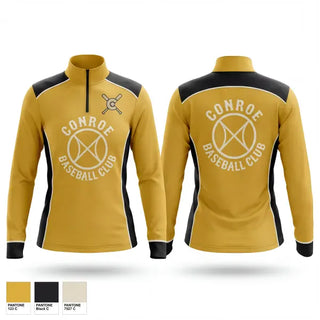 Quarter Zip Jacket, Conroe Baseball Club, Baseball, Teamtime, Team time, sublimation, custom sports apparel, team uniforms, spirit wear, spiritwear, sports uniforms, custom shirts, team store, custom team store, fundraiser sports, apparel fundraiser