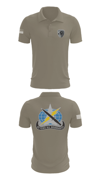 Short Sleeve Performance Polo, 743rd MI BN, , Teamtime, Team time, sublimation, custom sports apparel, team uniforms, spirit wear, spiritwear, sports uniforms, custom shirts, team store, custom team store, fundraiser sports, apparel fundraiser