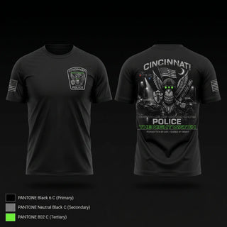 Short Sleeve Performance Shirt, Cincinnati Police Night Shift, Police, Teamtime, Team time, sublimation, custom sports apparel, team uniforms, spirit wear, spiritwear, sports uniforms, custom shirts, team store, custom team store, fundraiser sports, apparel fundraiser