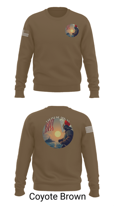 Uss Preble DDG 88 21838003 Crew Neck Sweatshirt - 5