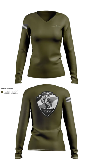 Womens Long Sleeve Vneck Shirt, Non profit, , Teamtime, Team time, sublimation, custom sports apparel, team uniforms, spirit wear, spiritwear, sports uniforms, custom shirts, team store, custom team store, fundraiser sports, apparel fundraiser