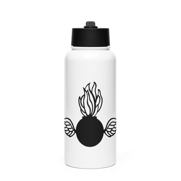 VX-9 92050722 Stainless Steel Water Bottle with a Straw Lid