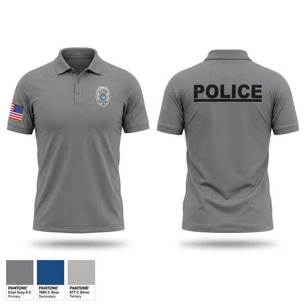 Short Sleeve Performance Polo, LAURINBURG POLICE DEPARTMENT, Police, Teamtime, Team time, sublimation, custom sports apparel, team uniforms, spirit wear, spiritwear, sports uniforms, custom shirts, team store, custom team store, fundraiser sports, apparel fundraiser