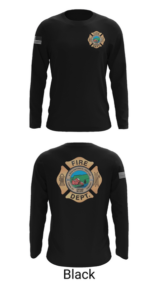 Long Sleeve Performance Shirt, Cedar Bluff Fire Department, Fire Department, Teamtime, Team time, sublimation, custom sports apparel, team uniforms, spirit wear, spiritwear, sports uniforms, custom shirts, team store, custom team store, fundraiser sports, apparel fundraiser