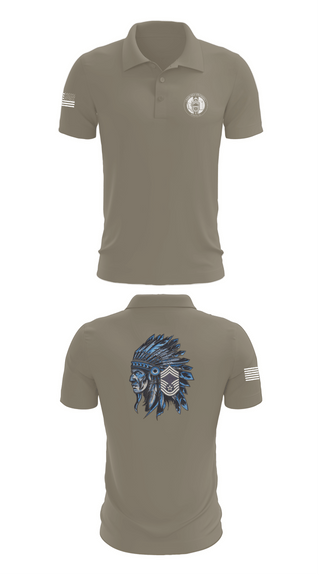 Short Sleeve Performance Polo, Fairchild AFB Chiefs, Air Force, Teamtime, Team time, sublimation, custom sports apparel, team uniforms, spirit wear, spiritwear, sports uniforms, custom shirts, team store, custom team store, fundraiser sports, apparel fundraiser