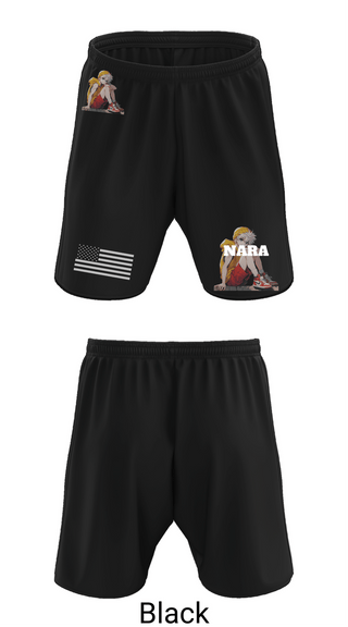 Athletic Shorts With Pockets, NARA, Men's Basketball, Teamtime, Team time, sublimation, custom sports apparel, team uniforms, spirit wear, spiritwear, sports uniforms, custom shirts, team store, custom team store, fundraiser sports, apparel fundraiser