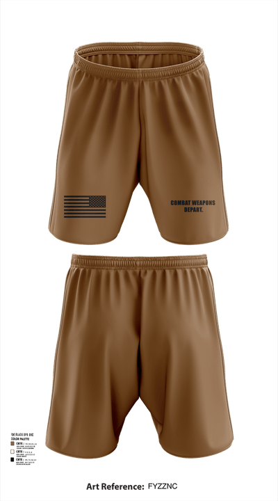 Combat Weapons Depart. 12107174 Athletic Shorts With Pockets - 102