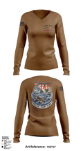 Psmc Women's Long Sleeve V-neck Shirt - 5