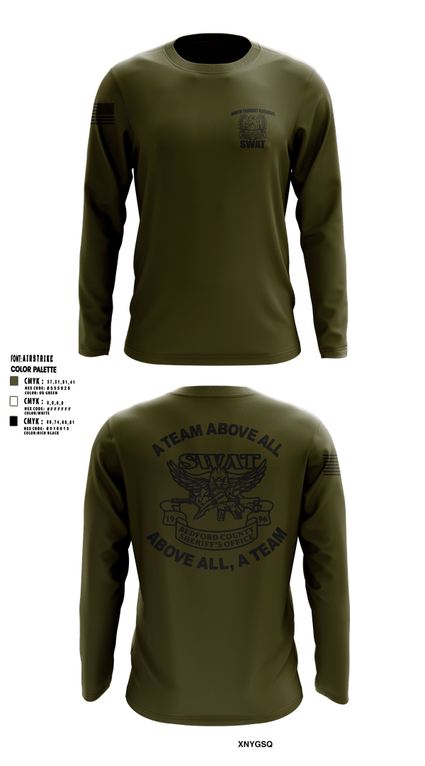 Long Sleeve Performance Shirt, North Tarrant Regional CNT, Police, Teamtime, Team time, sublimation, custom sports apparel, team uniforms, spirit wear, spiritwear, sports uniforms, custom shirts, team store, custom team store, fundraiser sports, apparel fundraiser