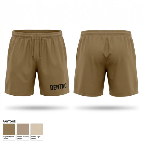 Athletic Shorts With Pockets, DENTAC, Army, Teamtime, Team time, sublimation, custom sports apparel, team uniforms, spirit wear, spiritwear, sports uniforms, custom shirts, team store, custom team store, fundraiser sports, apparel fundraiser