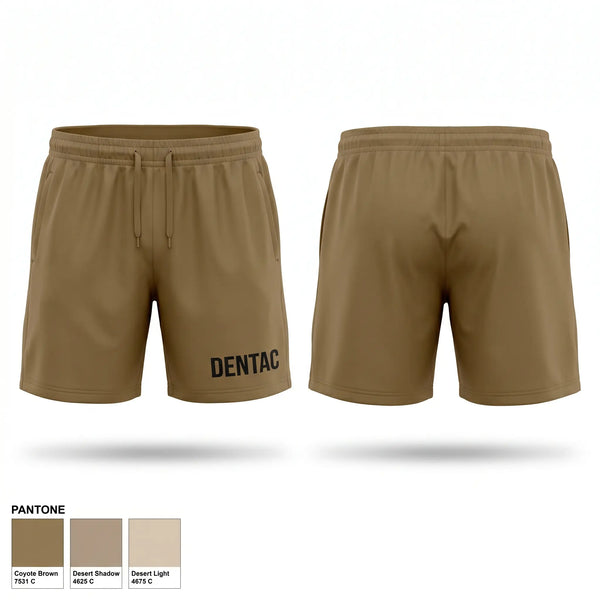 Athletic Shorts With Pockets, DENTAC, Army, Teamtime, Team time, sublimation, custom sports apparel, team uniforms, spirit wear, spiritwear, sports uniforms, custom shirts, team store, custom team store, fundraiser sports, apparel fundraiser