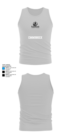 Tank Top, EMMBROCK, , Teamtime, Team time, sublimation, custom sports apparel, team uniforms, spirit wear, spiritwear, sports uniforms, custom shirts, team store, custom team store, fundraiser sports, apparel fundraiser
