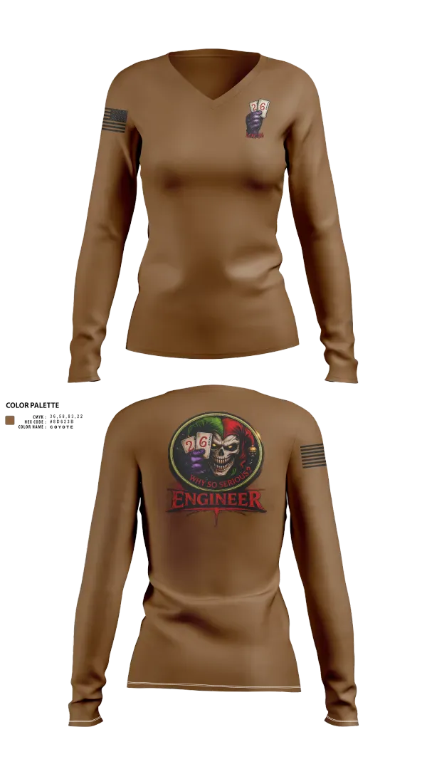 Womens Long Sleeve Vneck Shirt, LCAC 26, , Teamtime, Team time, sublimation, custom sports apparel, team uniforms, spirit wear, spiritwear, sports uniforms, custom shirts, team store, custom team store, fundraiser sports, apparel fundraiser