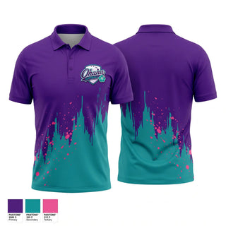 Short Sleeve Performance Polo, Ohana, Softball, Teamtime, Team time, sublimation, custom sports apparel, team uniforms, spirit wear, spiritwear, sports uniforms, custom shirts, team store, custom team store, fundraiser sports, apparel fundraiser