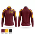 Minnesota State Academy for the Deaf Trojans Quarter Zip Jacket - 1