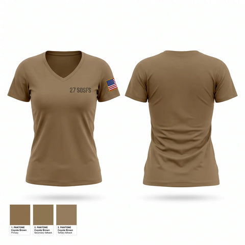 Womens Short Sleeve Vneck Shirt, 27 SOSFS, Air Force, Teamtime, Team time, sublimation, custom sports apparel, team uniforms, spirit wear, spiritwear, sports uniforms, custom shirts, team store, custom team store, fundraiser sports, apparel fundraiser