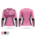 Reign Makers Women's Long Sleeve V-neck Shirt - 1