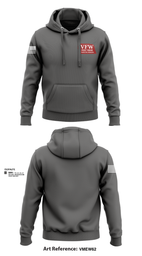 Hoodie, VFW Post 10648, , Teamtime, Team time, sublimation, custom sports apparel, team uniforms, spirit wear, spiritwear, sports uniforms, custom shirts, team store, custom team store, fundraiser sports, apparel fundraiser