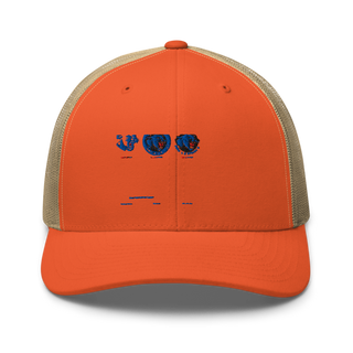 Curlew High School Volleyball 26335411 Retro Trucker Hat | Yupoong 6606