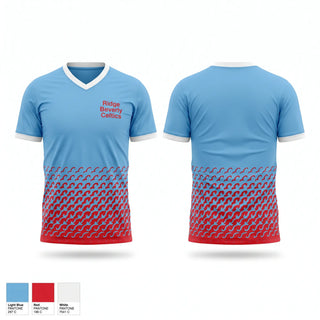 Short Sleeve Performance Shirt, Ridge Beverly Celtics, Baseball, Teamtime, Team time, sublimation, custom sports apparel, team uniforms, spirit wear, spiritwear, sports uniforms, custom shirts, team store, custom team store, fundraiser sports, apparel fundraiser