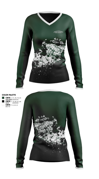 Womens Long Sleeve Vneck Shirt, Adams-Friendship High School, Cheer, Teamtime, Team time, sublimation, custom sports apparel, team uniforms, spirit wear, spiritwear, sports uniforms, custom shirts, team store, custom team store, fundraiser sports, apparel fundraiser