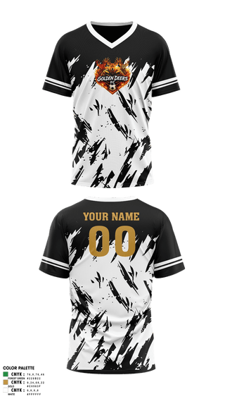 Mens Soccer Jersey, Golden Deers FC, Men's Soccer, Teamtime, Team time, sublimation, custom sports apparel, team uniforms, spirit wear, spiritwear, sports uniforms, custom shirts, team store, custom team store, fundraiser sports, apparel fundraiser