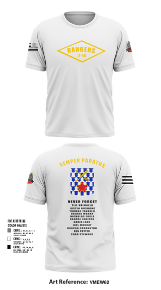 Short Sleeve Performance Shirt, 2-16 rangers, Army, Teamtime, Team time, sublimation, custom sports apparel, team uniforms, spirit wear, spiritwear, sports uniforms, custom shirts, team store, custom team store, fundraiser sports, apparel fundraiser