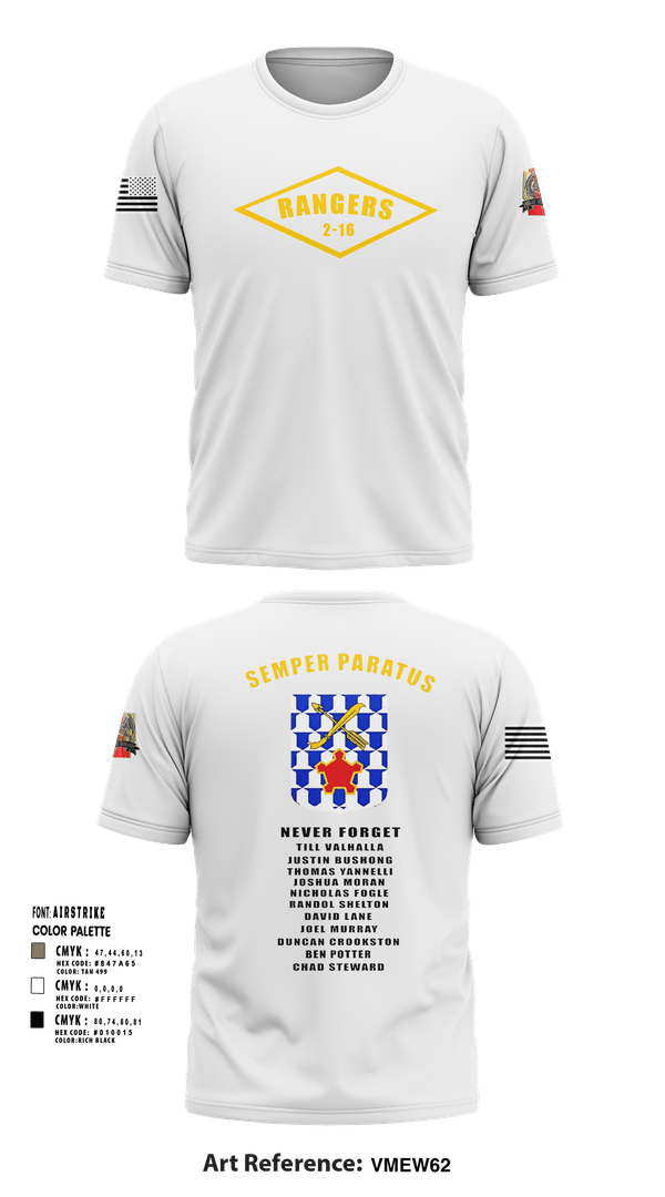 Short Sleeve Performance Shirt, 2-16 rangers, Army, Teamtime, Team time, sublimation, custom sports apparel, team uniforms, spirit wear, spiritwear, sports uniforms, custom shirts, team store, custom team store, fundraiser sports, apparel fundraiser