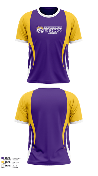 Short Sleeve Performance Shirt, Hattiesburg High School Tigers, , Teamtime, Team time, sublimation, custom sports apparel, team uniforms, spirit wear, spiritwear, sports uniforms, custom shirts, team store, custom team store, fundraiser sports, apparel fundraiser