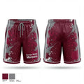 George Wythe Maroons 19838390 Mens Reversible Basketball Shorts - 1