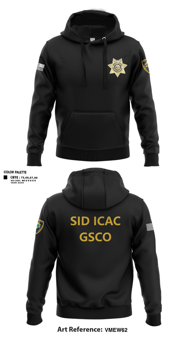 Hoodie, SID ICAC, Police, Teamtime, Team time, sublimation, custom sports apparel, team uniforms, spirit wear, spiritwear, sports uniforms, custom shirts, team store, custom team store, fundraiser sports, apparel fundraiser