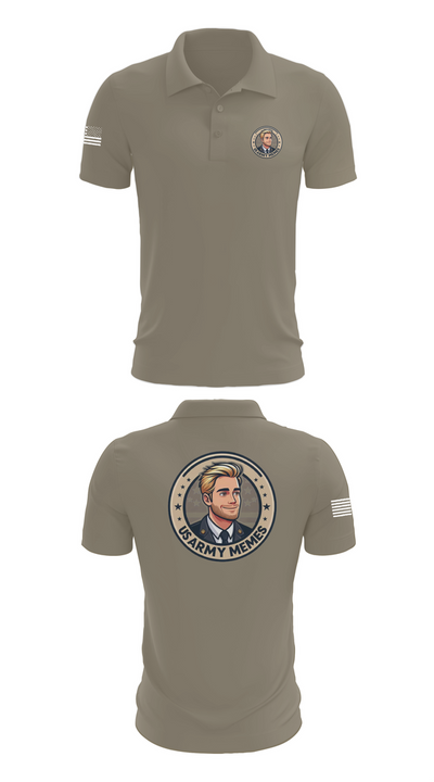 U.S Army memes 48956065 Short Sleeve Performance Polo - 67