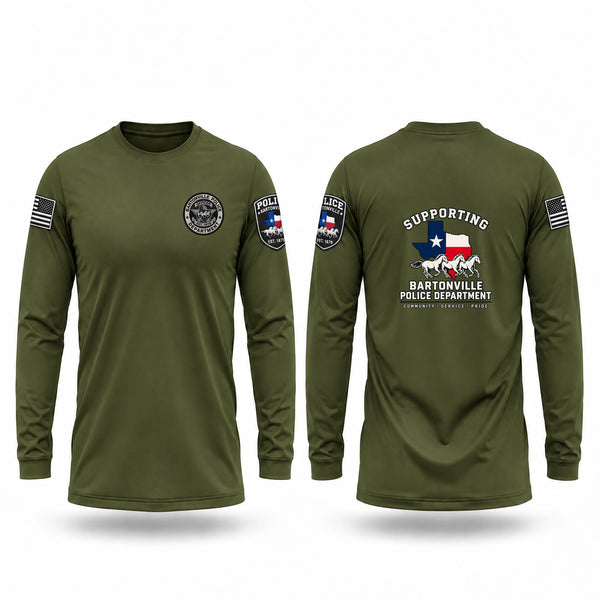 Long Sleeve Performance Shirt, BVPD, Police, Teamtime, Team time, sublimation, custom sports apparel, team uniforms, spirit wear, spiritwear, sports uniforms, custom shirts, team store, custom team store, fundraiser sports, apparel fundraiser