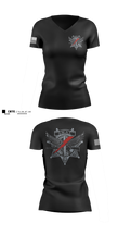 Thurston County SWAT Women's Short Sleeve V-neck Shirt - 1