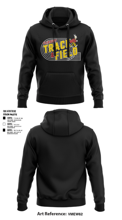 Fairbury Jeffs Track & Field 4428819 Hoodie - 6