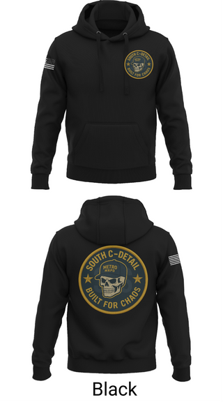 Hoodie, South C Detail, , Teamtime, Team time, sublimation, custom sports apparel, team uniforms, spirit wear, spiritwear, sports uniforms, custom shirts, team store, custom team store, fundraiser sports, apparel fundraiser