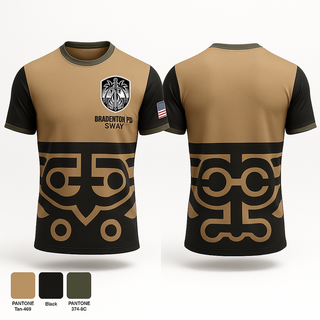 Old School Cotton Feel Shirt, Bradenton PD Swat, , Teamtime, Team time, sublimation, custom sports apparel, team uniforms, spirit wear, spiritwear, sports uniforms, custom shirts, team store, custom team store, fundraiser sports, apparel fundraiser