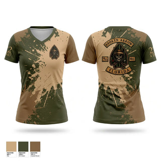Womens Short Sleeve Vneck Shirt, Broken Arrow Apollo, Army, Teamtime, Team time, sublimation, custom sports apparel, team uniforms, spirit wear, spiritwear, sports uniforms, custom shirts, team store, custom team store, fundraiser sports, apparel fundraiser