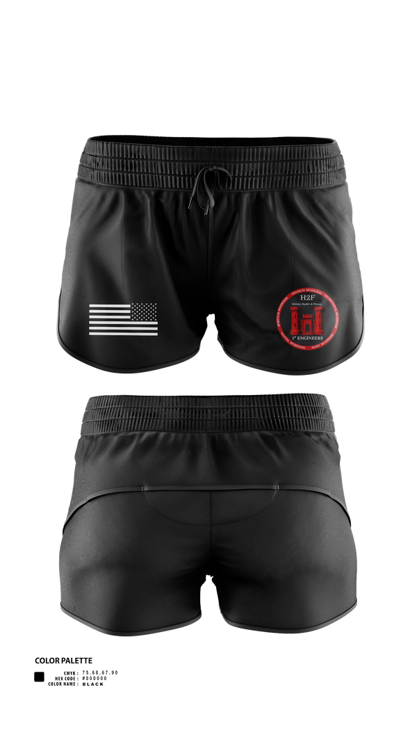 Ranger Panties, 1st EN BDE, Army, Teamtime, Team time, sublimation, custom sports apparel, team uniforms, spirit wear, spiritwear, sports uniforms, custom shirts, team store, custom team store, fundraiser sports, apparel fundraiser