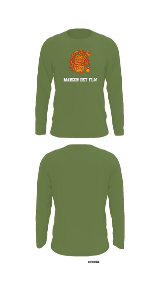 Long Sleeve Performance Shirt, MARCOR DET FLW, , Teamtime, Team time, sublimation, custom sports apparel, team uniforms, spirit wear, spiritwear, sports uniforms, custom shirts, team store, custom team store, fundraiser sports, apparel fundraiser