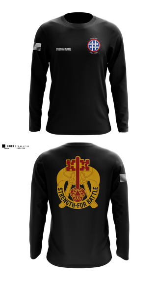 Long Sleeve Performance Shirt, 373rd CSSB, Army, Teamtime, Team time, sublimation, custom sports apparel, team uniforms, spirit wear, spiritwear, sports uniforms, custom shirts, team store, custom team store, fundraiser sports, apparel fundraiser