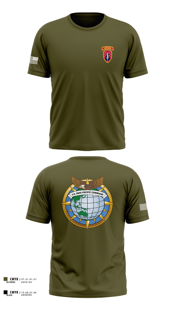 Short Sleeve Performance Shirt, 5th SFAB, , Teamtime, Team time, sublimation, custom sports apparel, team uniforms, spirit wear, spiritwear, sports uniforms, custom shirts, team store, custom team store, fundraiser sports, apparel fundraiser