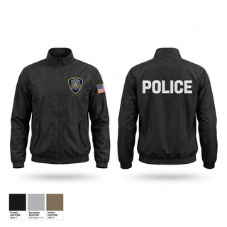 Windbreaker, Addis Police Department, Police, Teamtime, Team time, sublimation, custom sports apparel, team uniforms, spirit wear, spiritwear, sports uniforms, custom shirts, team store, custom team store, fundraiser sports, apparel fundraiser