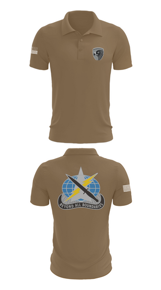 Short Sleeve Performance Polo, 743rd MI BN, , Teamtime, Team time, sublimation, custom sports apparel, team uniforms, spirit wear, spiritwear, sports uniforms, custom shirts, team store, custom team store, fundraiser sports, apparel fundraiser