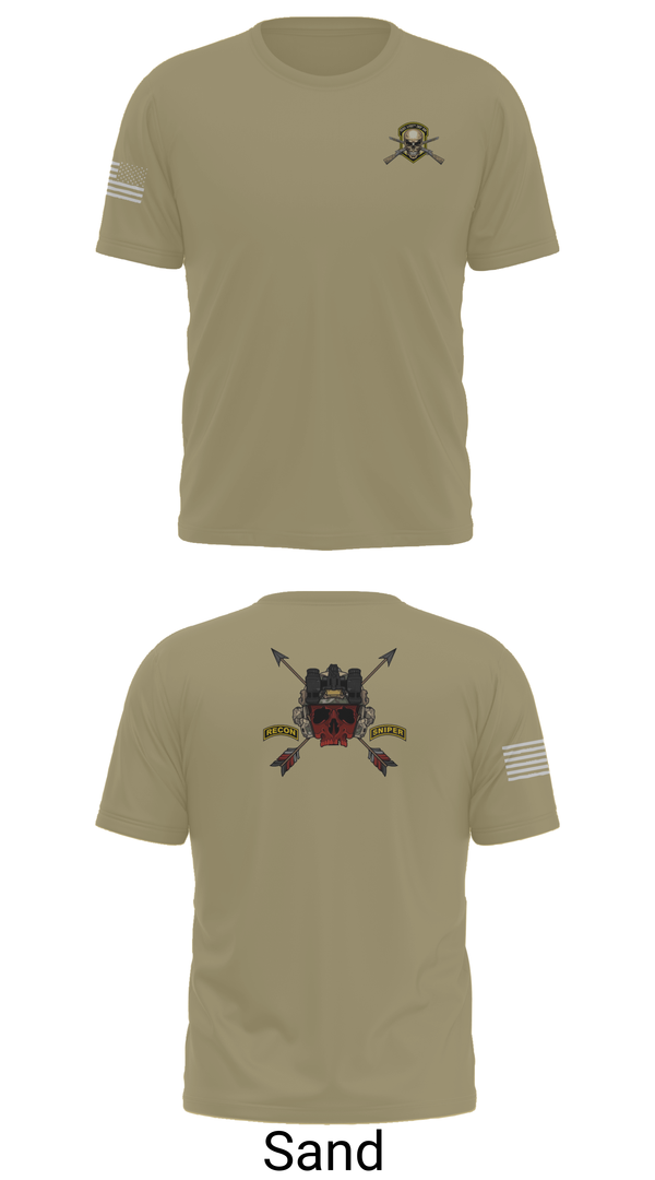 Old School Cotton Feel Shirt, HHC 1ST BN 65TH INF REG, , Teamtime, Team time, sublimation, custom sports apparel, team uniforms, spirit wear, spiritwear, sports uniforms, custom shirts, team store, custom team store, fundraiser sports, apparel fundraiser