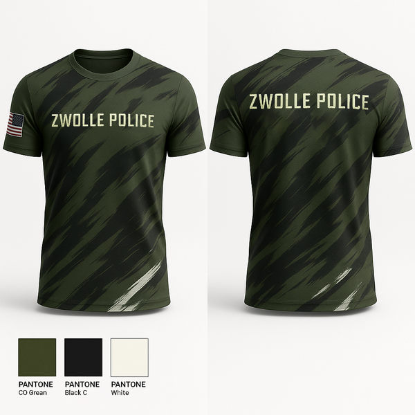 Zwolle Police 10712933 Short Sleeve Performance Shirt - 1
