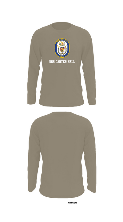 Uss Carter Hall 96042318 Long Sleeve Performance Shirt 69
