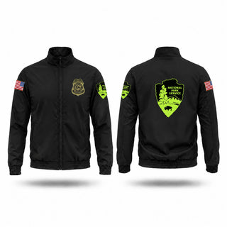 Windbreaker, National Park Service, Police, Teamtime, Team time, sublimation, custom sports apparel, team uniforms, spirit wear, spiritwear, sports uniforms, custom shirts, team store, custom team store, fundraiser sports, apparel fundraiser