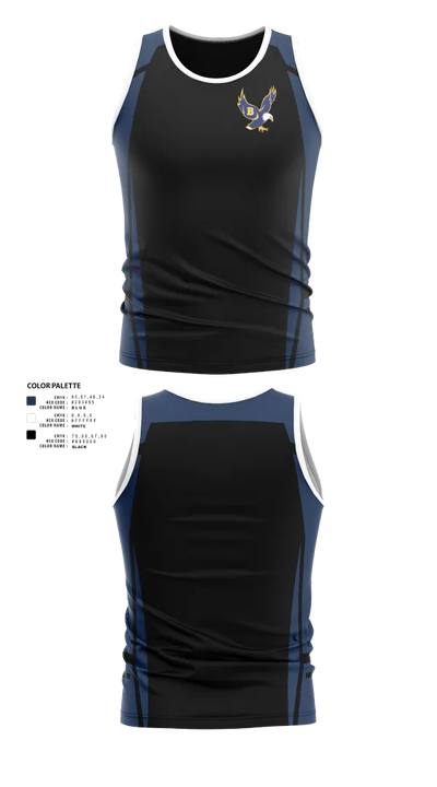 Barrington High School Gymnastics 6144044 Tank Top - 21